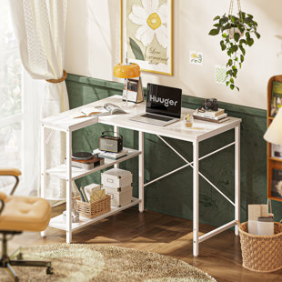 Small white deals desk wayfair